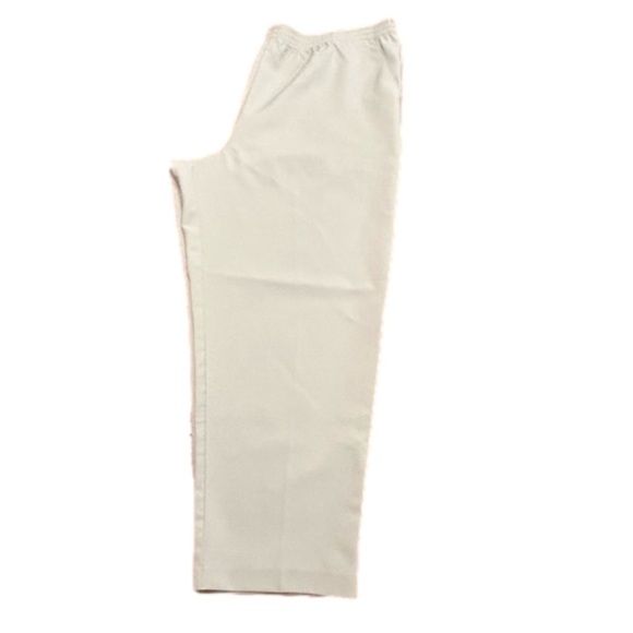 NWOT 18W Worthington Stretch light gray side zip & button trousers with pockets - Picture 10 of 16